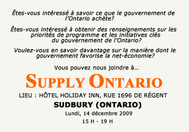 Supply Ontario - Sudbury