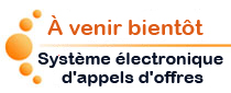 électronique d'appels d'offres